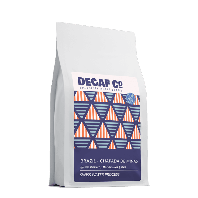 DecafCo coffee bag