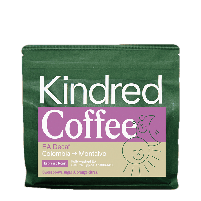 Kindred Coffee coffee bag