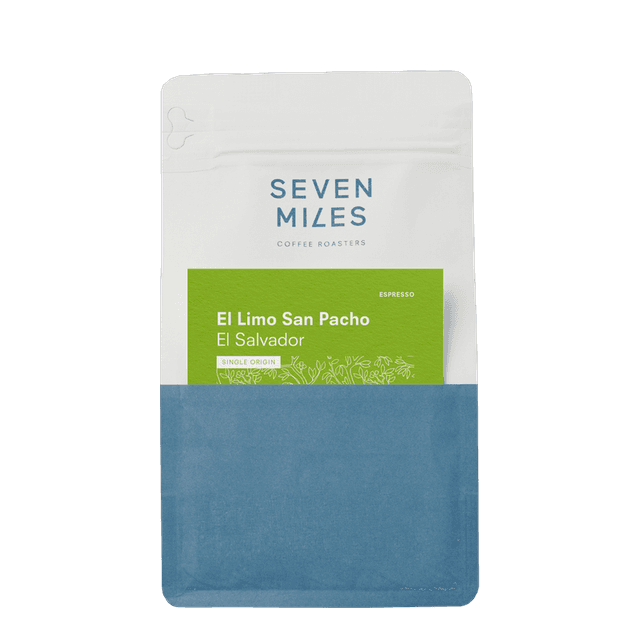 Seven Miles Roasters coffee bag