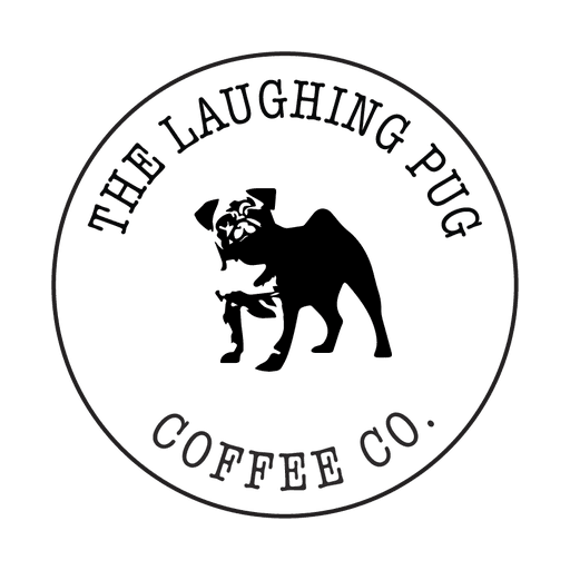 The Laughing Pug Coffee Co logo